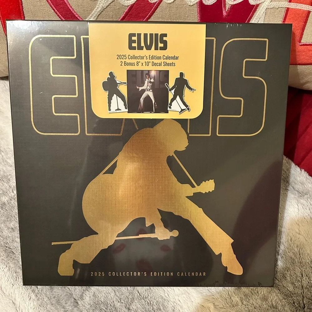 Elvis Presley 2025  Collector's Edition Calendar (NIP)